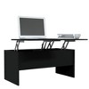 vidaXL Coffee Table Black 40.2"x19.9"x18.3" Engineered Wood - 4 of 4