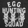 Womens Funny T Shirts Egg Hunting Squad Sarcastic Holiday Graphic Novelty Tee For Ladies - Crazy Dog Women's T Shirt - 2 of 4