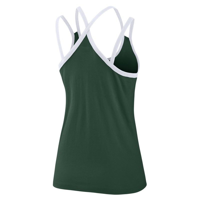 NCAA Michigan State Spartans Women&#39;s Two Tone Tank Top, 3 of 4