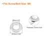 Unique Bargains 304 Stainless Steel Screw Bolt Electronic Repair Automotive Ultra Thin Flat Washers - 2 of 4