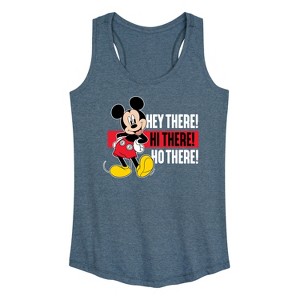 Women's - Disney - Hey There Hi There Graphic Racerback Tank - 1 of 4