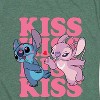 Women's - Lilo and Stitch - Kiss Short Sleeve Graphic T-Shirt - 2 of 4