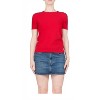 Women's Short Sleeve Skin Tee Top - 6397 - 3 of 4