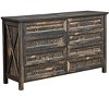 Dexmalle Farmhouse 8 Drawers Dresser Chests - 2 of 4