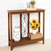 The Lakeside Collection 2-Tier Arch Wall Shelf - Console Table - 4 of 4