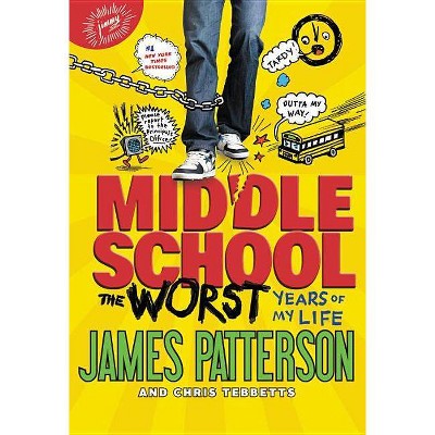 The Worst Years of My Life - (Middle School) by  James Patterson & Chris Tebbetts (Hardcover)