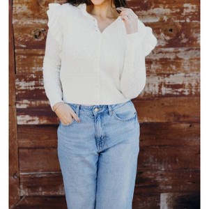 Women's Mary Cardigan - Mikarose - 1 of 4