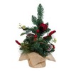 Kurt Adler 1.5-Foot Berries and Pinecone Ribbon Tree - 4 of 4