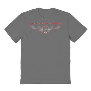 Journey Men's Outline Scarab Short Sleeve Graphic Cotton T-Shirt - 1 of 1
