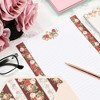 Paper Junkie 60 Sheets Vintage Floral Lined Stationery Paper with Envelopes 10.2 x 7.25 in, 6 Designs - 2 of 4