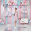 2Bunnies Girls Tween Teen Bodycon Ruched Spaghetti Strap Shimmer Sequin Party Dance Mini Dress - 2 of 4