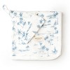 Organic Swaddle Blanket & Hat Set - Coastal - 2 of 4