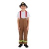 Dress Up America Fireman Costume for Kids - Role Play Firefighter Costume - 3 of 4