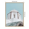 Amanti Art Santorini Church by Bella Eve Canvas Wall Art Print Framed - 3 of 4