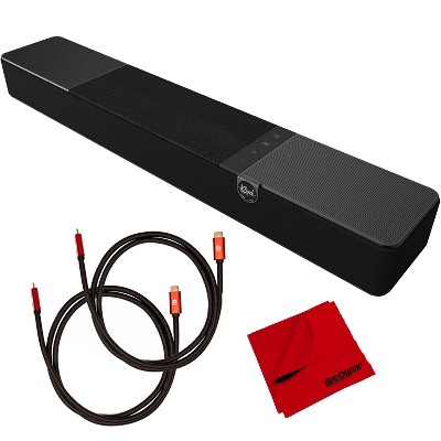 Klipsch Flexus CORE 100 2.1-Channel Dolby Atmos Sound Bar w/ Accessories Bundle