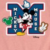 Girls' - Disney - Mickey Mouse Fitted Short Sleeve Graphic T-Shirt - 2 of 4