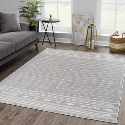 Hauteloom Tigri Aztec Ivory & Gray 2324 Area Rug