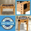 SereneLife 48" Competition-Sized Foosball Table - Arcade Table Soccer for Home & Game Room - SLFSBLT75N.6 - 4 of 4