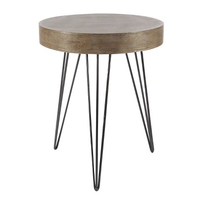 Modern Accent Table Brown - Olivia & May