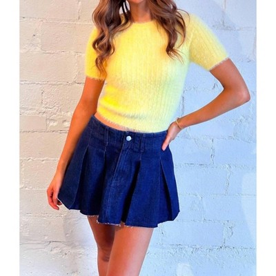 Women's Marissa Pleated Skirt - OLIVACEOUS