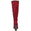 Journee Collection Women's Kyllie Stacked Heel Knee High Boots - 3 of 4