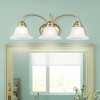 Livex Lighting Edgemont 3 - Light Vanity in  Antique Brass - 2 of 4