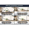 TOBILI LightingGo Hanging Pot Rack Ceiling Mount Cookware Organizer with 12pcs Hooks - 4 of 4