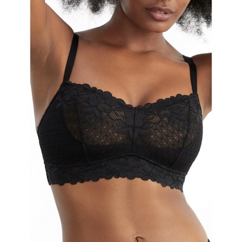 Adore Me Women's Cinthia Full Coverage Bra 30D / Jet Black.