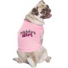 Parisian Pet 'Daddy's Girl' Pet Shirt - Dog Fashion Shirt for Dogs & Cats, Pink - 3 of 3