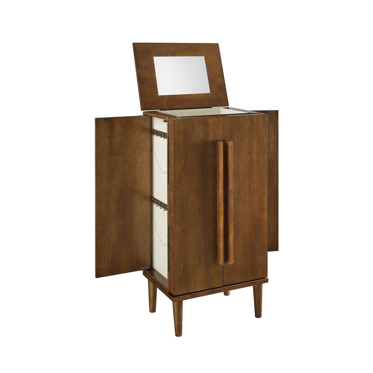 Powell Phillippa Jewelry Armoire Walnut