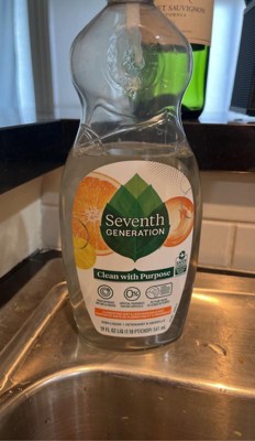 Seventh Generation Free & Clear Liquid Dish Soap - 50 Fl Oz : Target