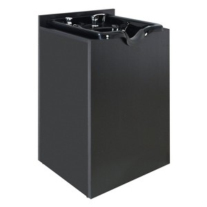 Karl Home Salon Wet Cabinet Station with Shampoo Bowl and Sprayer Faucet - 1 of 4