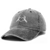 Dalix Heart of Bones Embroidered Cotton Dad Hat Adjustable Baseball Cap Womens - 4 of 4