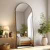 JIONJOY 71"x26" Extra - Large Full - Length Mirror, Wall - Mountable or Leaning, Transforming Your Living Room and Cloakroom - 2 of 3
