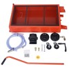 Portable oil drain pan, small oil drain tank with manual pump, large capacity truck oil change pan, suitable for cars, SUVs, and trucks - 2 of 4