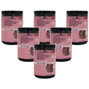 Brooklyn Born Chocolate Milk Chocolate Boosted Bites  Collagen - 6 bags, 5.29 oz each - 1 of 3