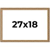 PosterPalooza | 27x18 Wood Antique Frame with UV Acrylic, 4 Finishes: Bronze, Gold, Silver, and Black - 2 of 4
