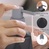 Unique Bargains Body Wash Shampoo Ceramic Foaming Soap Dispenser with Pump 8oz - 3 of 4