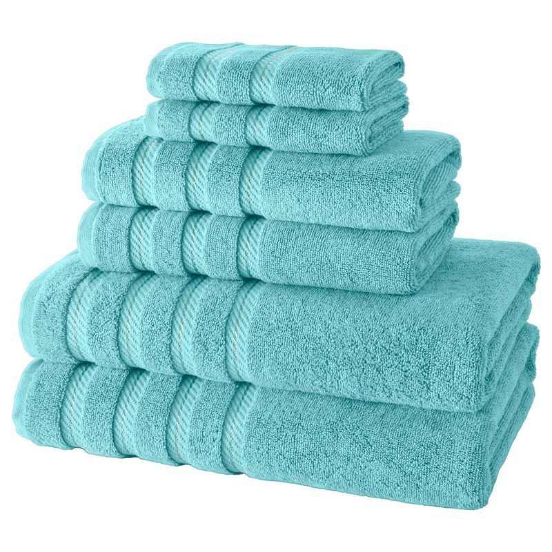 4pc Antalya Turkish Bath Towel Set - Makroteks, 3 of 6