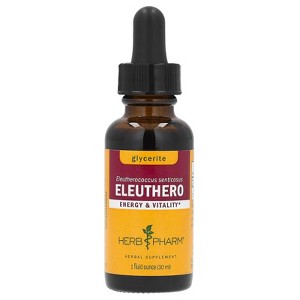 Herb Pharm Eleuthero, Glycerite, 1 fl oz (30 ml) - 1 of 4