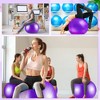 Toyzone World Purple Heavy Duty Fitness Yoga Balls - 3 of 3