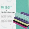 FACESOFT Eco Mini Sweat Towels, Exercise Towel Set for Gym, Sports, Yoga, Fitness, 3 Pc - 3 of 4