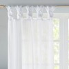 Gracie Mills Anatole Twisted Tab Voile Sheer Window Pair - 2 of 4