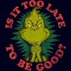 Junior's Dr. Seuss Christmas Grinch Is it too Late T-Shirt - 2 of 3