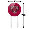 Central Washington University Primary Logo Acrylic Cake Topper Party Decoration for Wedding Anniversary Birthday Graduation - 2 of 4