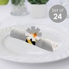 Big Dot of Happiness Dig It - Construction Party Zone - Baby Shower or Birthday Party Paper Napkin Holder - Napkin Rings - Set of 24 - 2 of 4