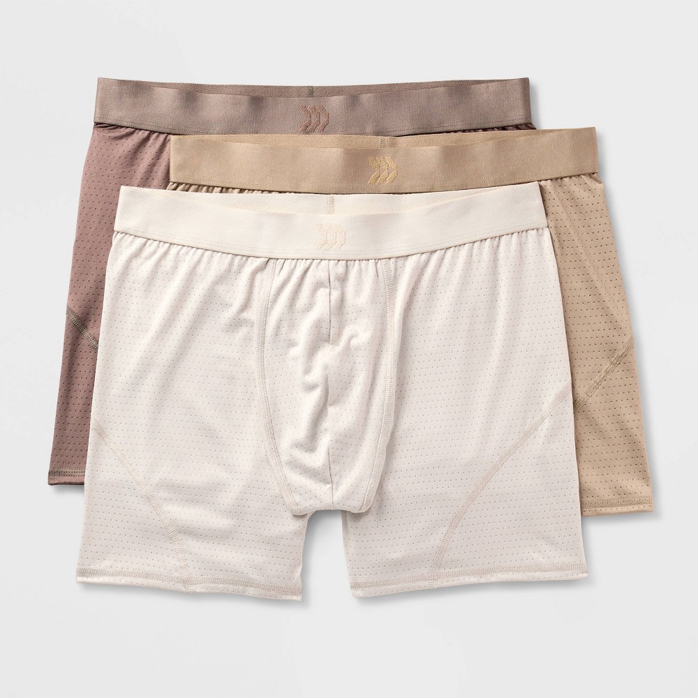 Men's 3pk Performance Underwear - All In Motion™ Brown XXL