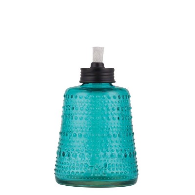 Outdoor Carnival Glass Torch - Blue - TIKI