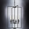 Urban Ambiance Luxury New Traditional Chandelier 31.75''H x 18''W,  Midnight Black Finish,  Griffith Collection, UHP3989 - 4 of 4