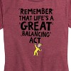 Women's - Dr. Seuss - Life Great Balancing Act Short Sleeve Graphic T-Shirt - 2 of 4